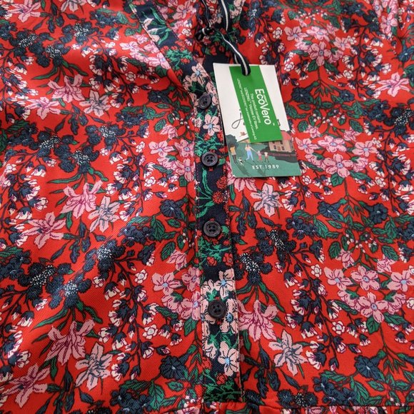 NWT Jules Sophia red floral dress - Picture 4 of 5